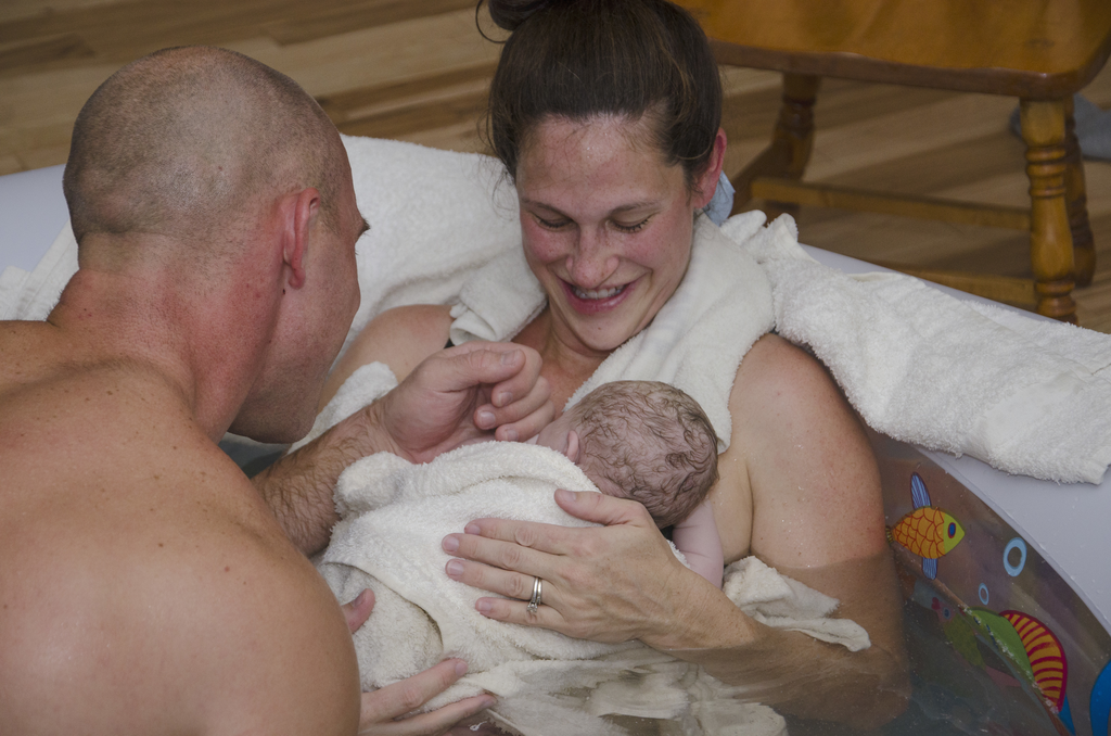  Water birth Process