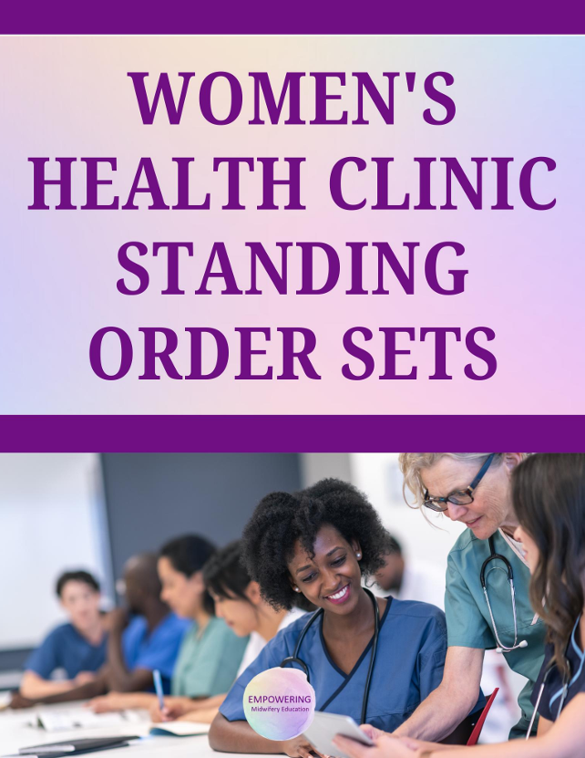 Women's Health Clinic Standing Order Sets eBook - Image 2