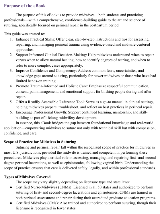Suturing Tips for Midwives eBook - Image 8