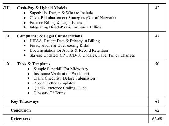 Billing for Midwifery Services: Implementation Tips eBook - Image 4