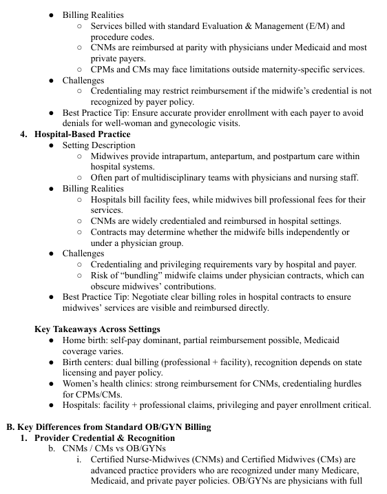 Billing for Midwifery Services: Implementation Tips eBook - Image 7