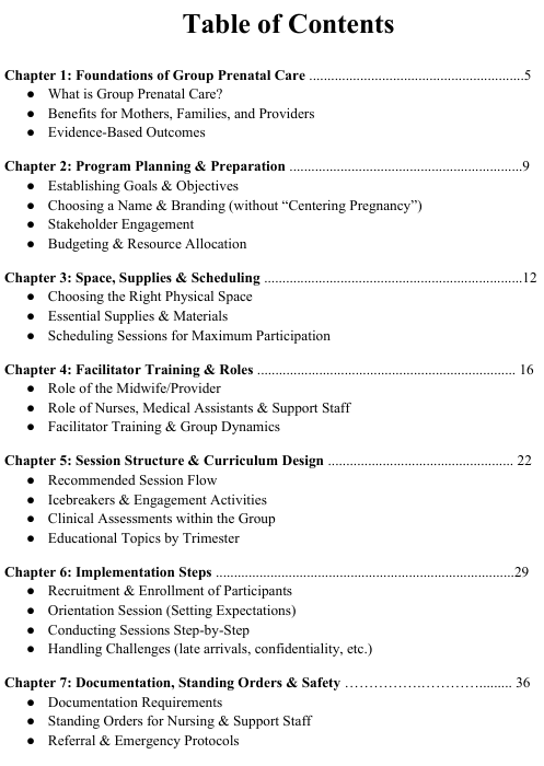 Pregnancy Group Care Program Implementation Guide eBook - Image 3