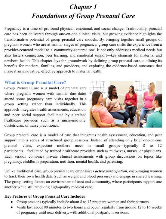 Pregnancy Group Care Program Implementation Guide eBook - Image 6