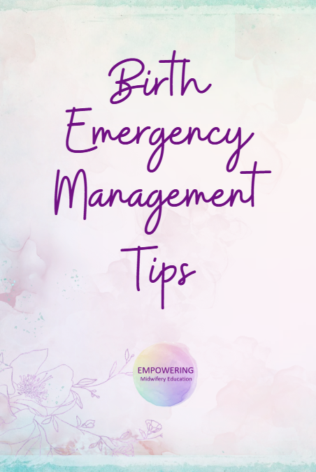 Birth Emergency Management Tips Pocket Book - Image 2